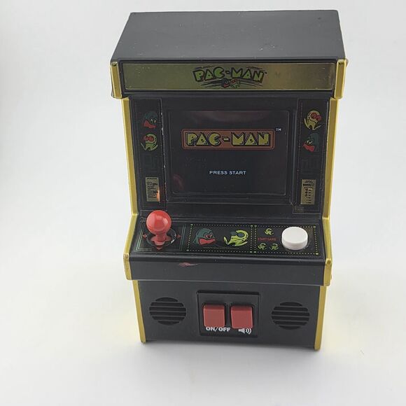 Bandai Pac Man Video Game Mini Arcade Machine Plastic Toy 2020 *TESTED* - Picture 2 of 5